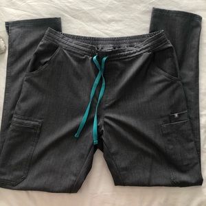 Figs Graphite Scrub Bottoms M